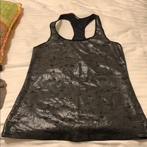 Fabletics metallic workout tank top